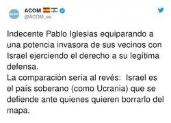 Te tienes que re&iacute;r con la ACOM