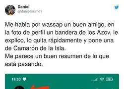 Hay que vigilar con las im&aacute;genes que se usan en tiempo de guerra
