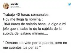 El abuso de los jefes a la hora de pagar lo que merecen legalmente