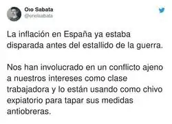 No todo es culpa de la guerra