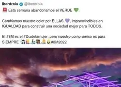 El cambio de color de Iberdrola