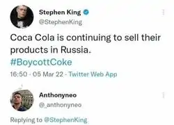 Si pides boicot que sea para todo