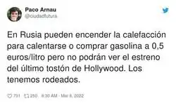 Ventajas de Rusia frente a Europa