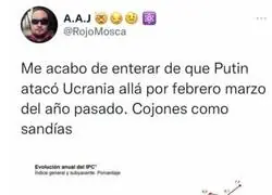 La culpa siempre para Putin