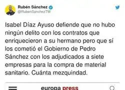 No hay verg&uuml;enza en Isabel D&iacute;az Ayuso