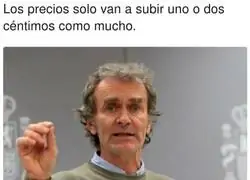 Los precios por las nubes