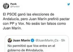 La doble cara de Juan Mar&iacute;n
