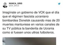 Es repugnante lo de la televisi&oacute;n ucraniana