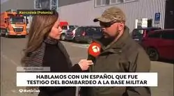 Un espa&ntilde;ol que fue a combatir contra el ej&eacute;rcito ruso explica como se cag&oacute; de miedo y ya est&aacute; de vuelta a Espa&ntilde;a tras ver como ca&iacute;a un misil cerca de &eacute;l