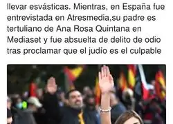 Menudo entorno familiar tiene Isabel Peralta