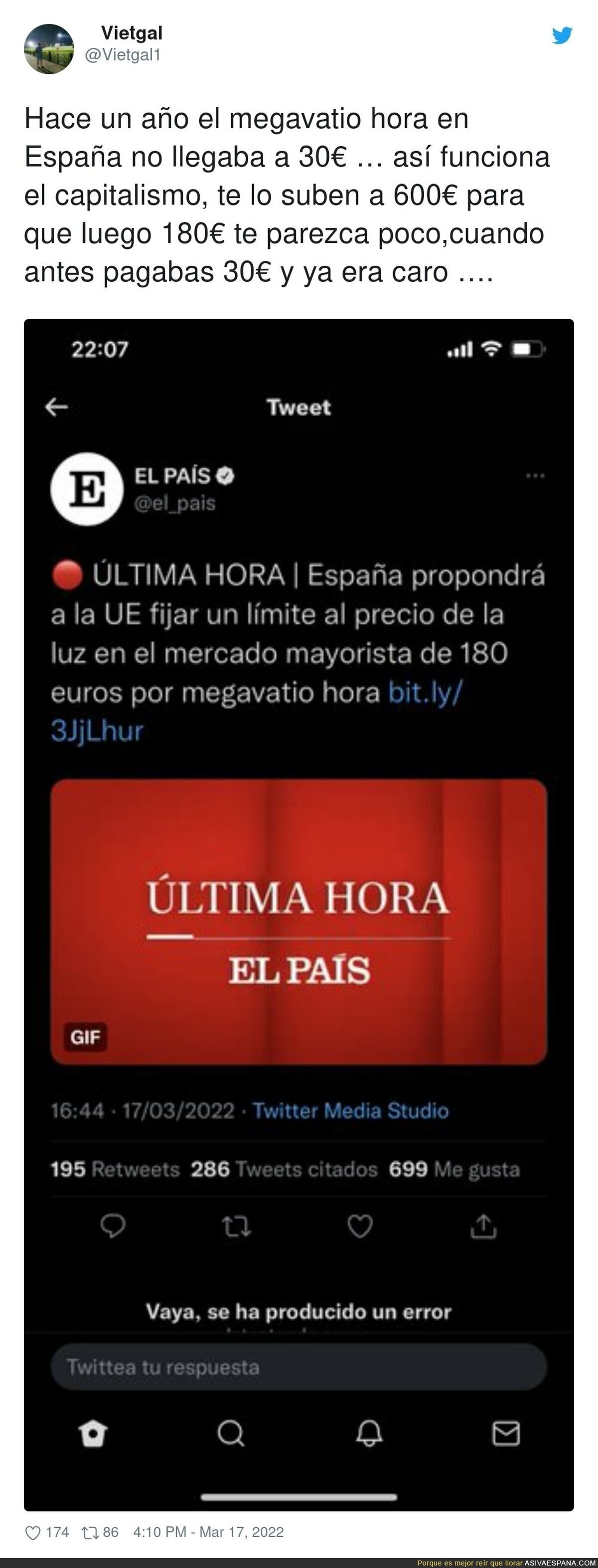Doctrina del shock, no falla