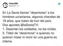 Es obsceno lo de La Sexta