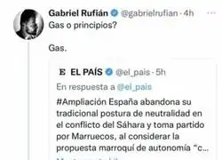 Nivel justito de Gabriel Rufi&aacute;n