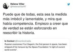 Quieren borrar a Rusia de la historia