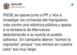 PSOE en estado puro