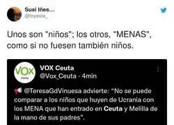 Racismo en estado puro de VOX
