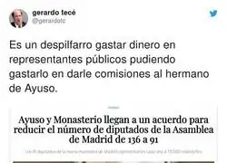 El dinero que se va de un sitio se va a otro