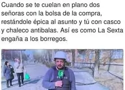 El periodismo de guerra de La Sexta