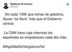 La realidad a la hora de poner gasolina