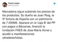Los intereses de Mercadona con la huelga de transportistas