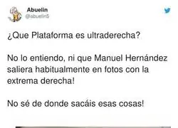 Manuel Hern&aacute;ndez y su complicidad con la ultraderecha