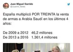 El gran negocio de armas en Espa&ntilde;a a costa de Arabia Saud&iacute;
