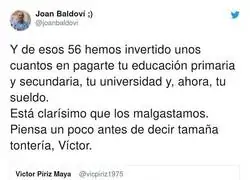 As&iacute; se malgasta el dinero p&uacute;blico