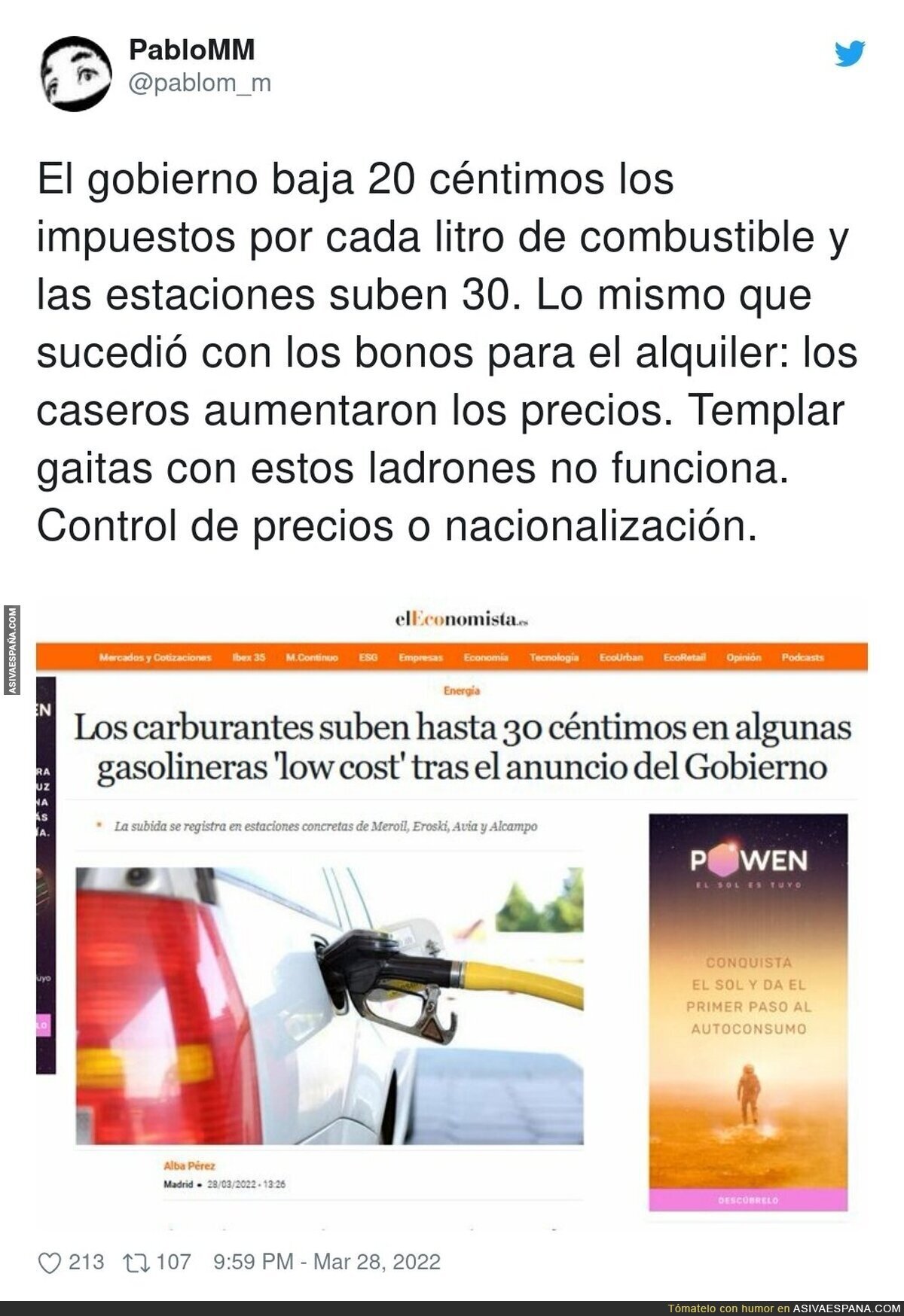 Nos engañan como quieren
