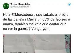 Mercadona y su subida de precios desproporcionada