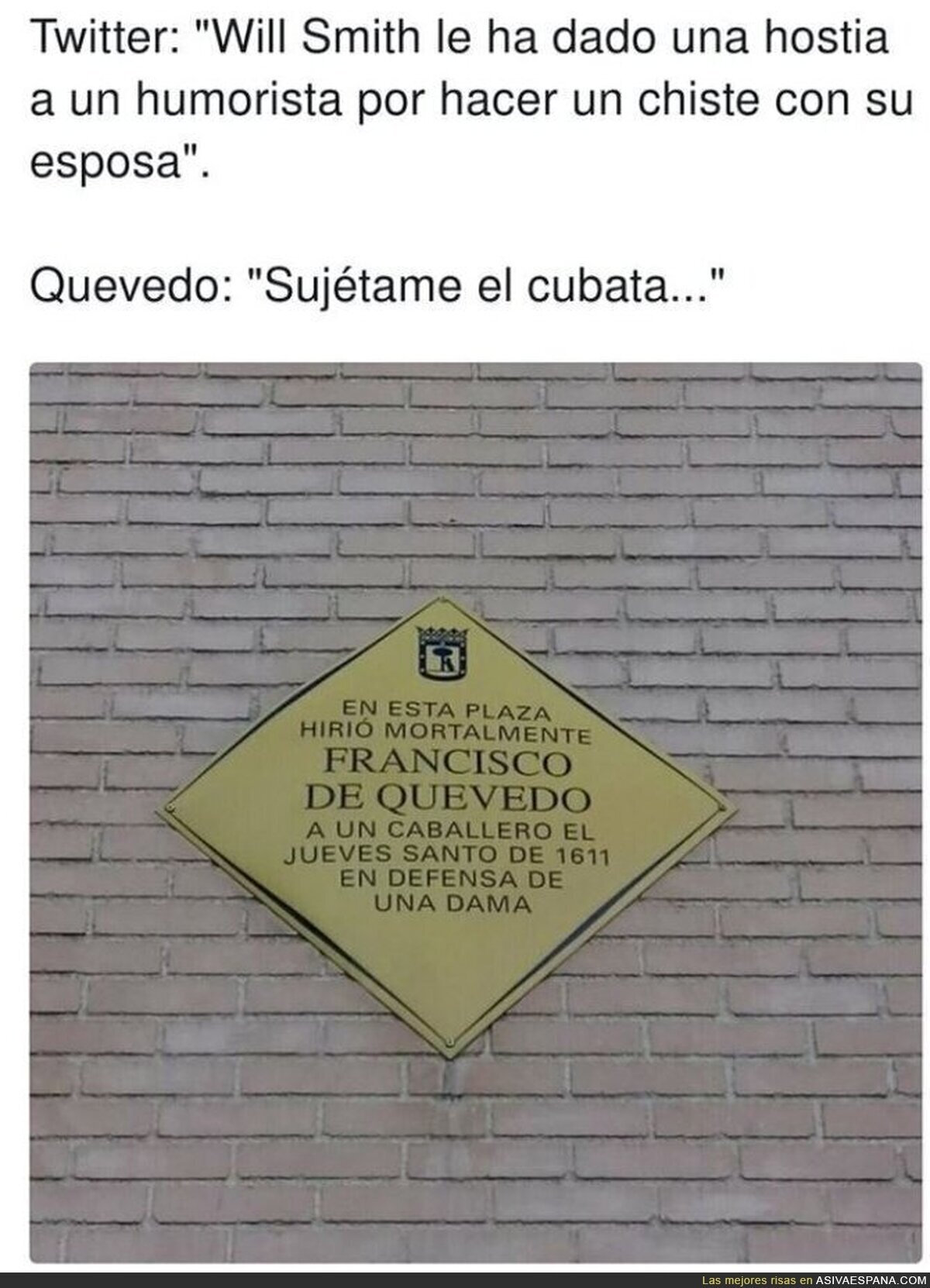 Quevedo no se quedó corto