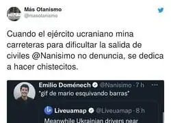 As&iacute; de gracioso es la mascota de Ana Pastor en mitad de una guerra