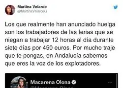 No enga&ntilde;a a nadie la srta Macarena Olona
