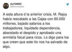 El mal precedente que tenemos con M. Rajoy