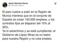 Murcia va mal con esta gente de derechas