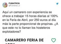 Ah&iacute; queda claro que trabajadores hay, lo que no hay son empresarios honestos