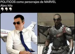 Maravilloso recopilatorio de pol&iacute;ticos y sus parecidos en personajes de Marvel