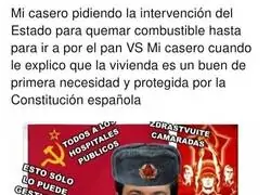 Las dos casas de un casero