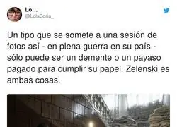 El gran papel de Zelenski