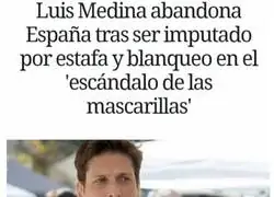 Ah&iacute; va L:uis Medina con el dinero de todos los espa&ntilde;oles