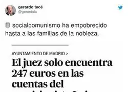 Luis Medina, 247 euros. Tu abuela, 450 euros de pensi&oacute;n
