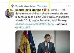 Twitter sabe diferenciar muy bien y deja retratado a Miquel Iceta