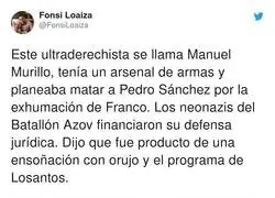 Poco se habla del personaje que amenaz&oacute; a Pedro S&aacute;nchez