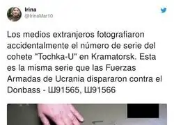 Una prueba m&aacute;s contra las fuerzas Ucranianas