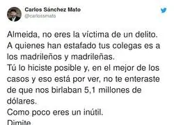 Jos&eacute; Luis Mart&iacute;nez Almeida es un cad&aacute;ver pol&iacute;tico