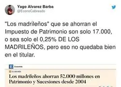 Un titular sobre Madrid