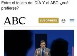 Menudos panfletos tenemos que aguantar a diario