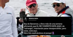 El Rey Juan Carlos lleva unas semanas escondido en Sanxenxo, esta usuaria de Twitter destapa el gran secreto