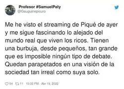 Surrealista lo de los millonarios