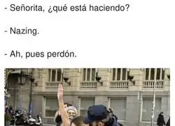 No miente, la verdad