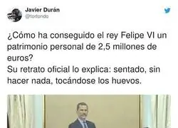 El retrato del Rey y de toda su vida